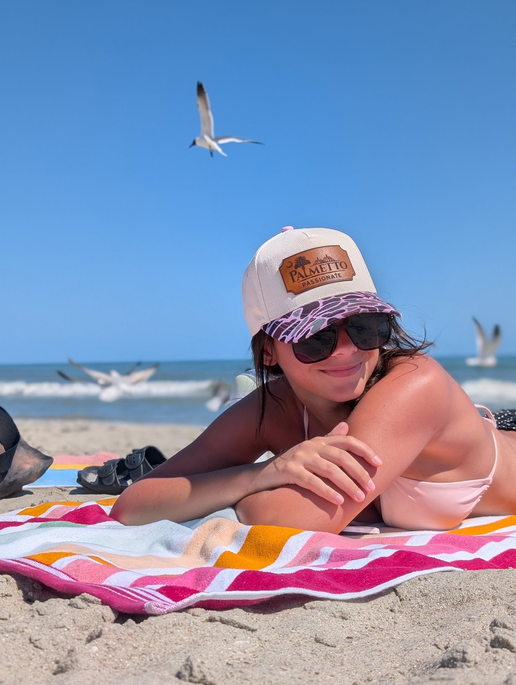 Hat: Pink Camo