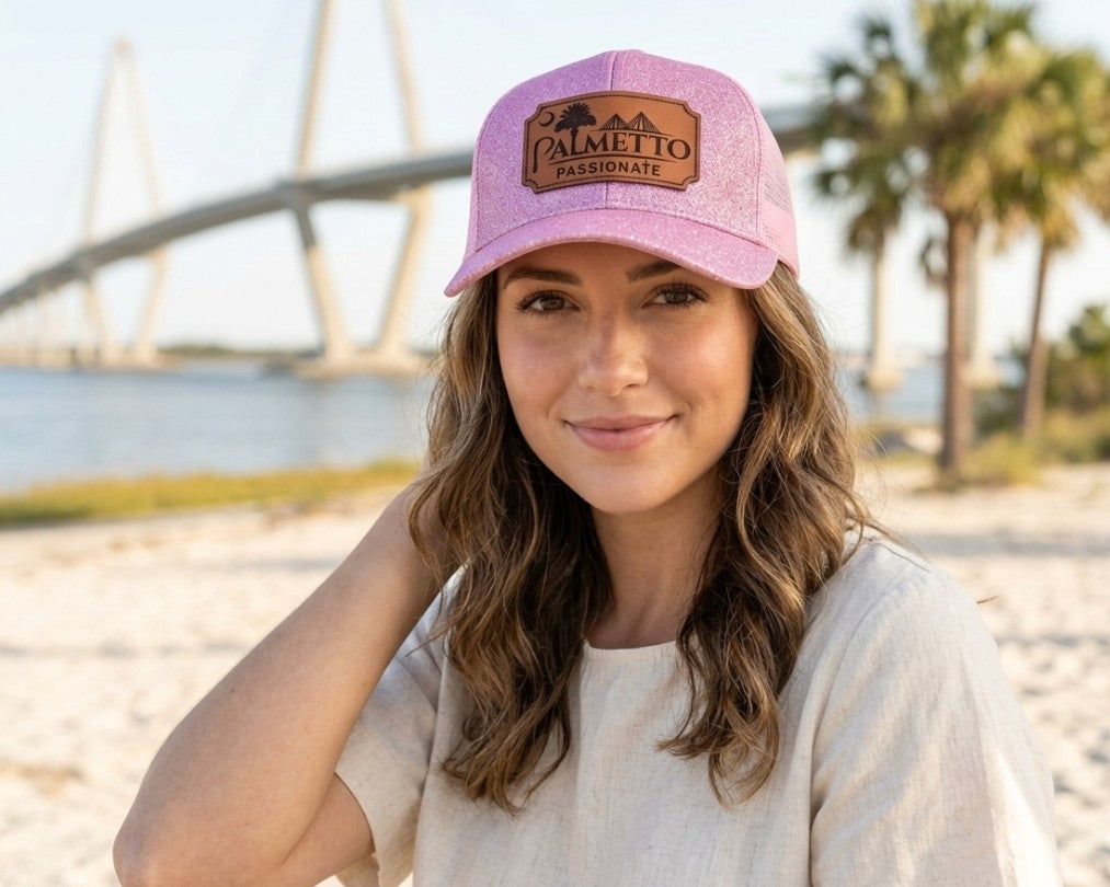 Hat: Pink Glitter