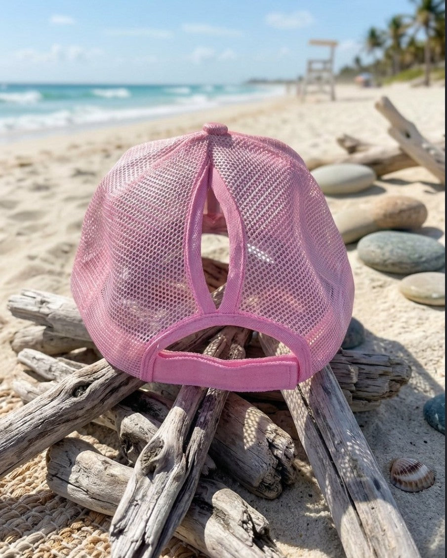 Hat: Pink Glitter
